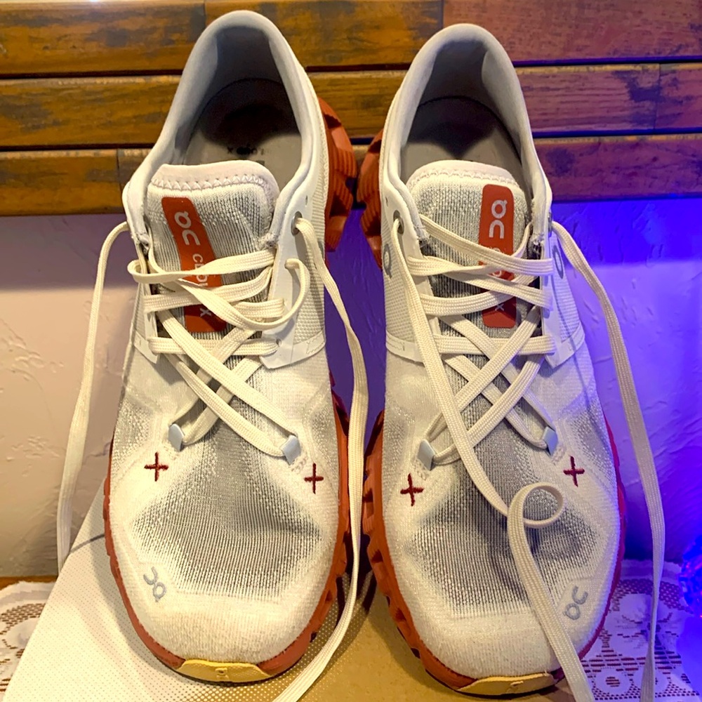 On cloud.  Womens Cloud X 3 size 8.5